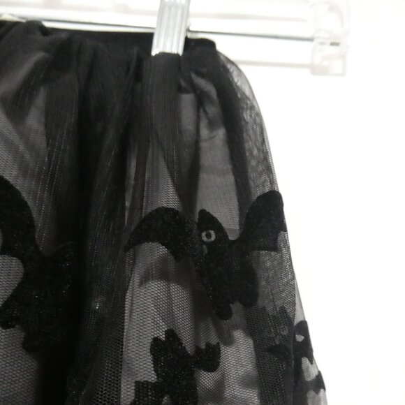 H&M | size 2 | Lined Black Lace Tulle Skirt With Flying Bat Detail | NWOT - Picture 12 of 15